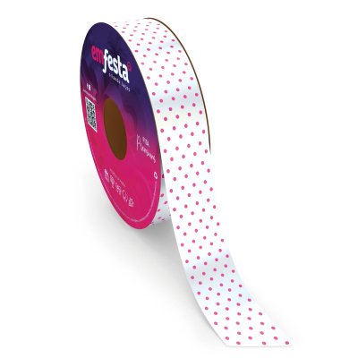 Fita Po Branco e Pink